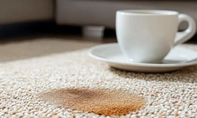 How do you get out tea stains from the carpet? Here's What You Should Do