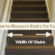 how to measure stairs for carpet