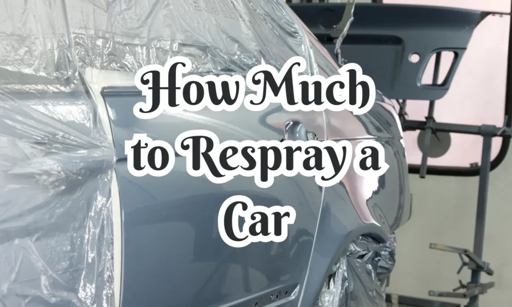 how much to respray a car
