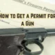 how to get a permit for a gun