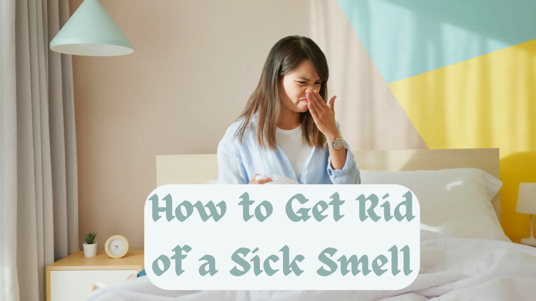 how to get rid of a sick smell