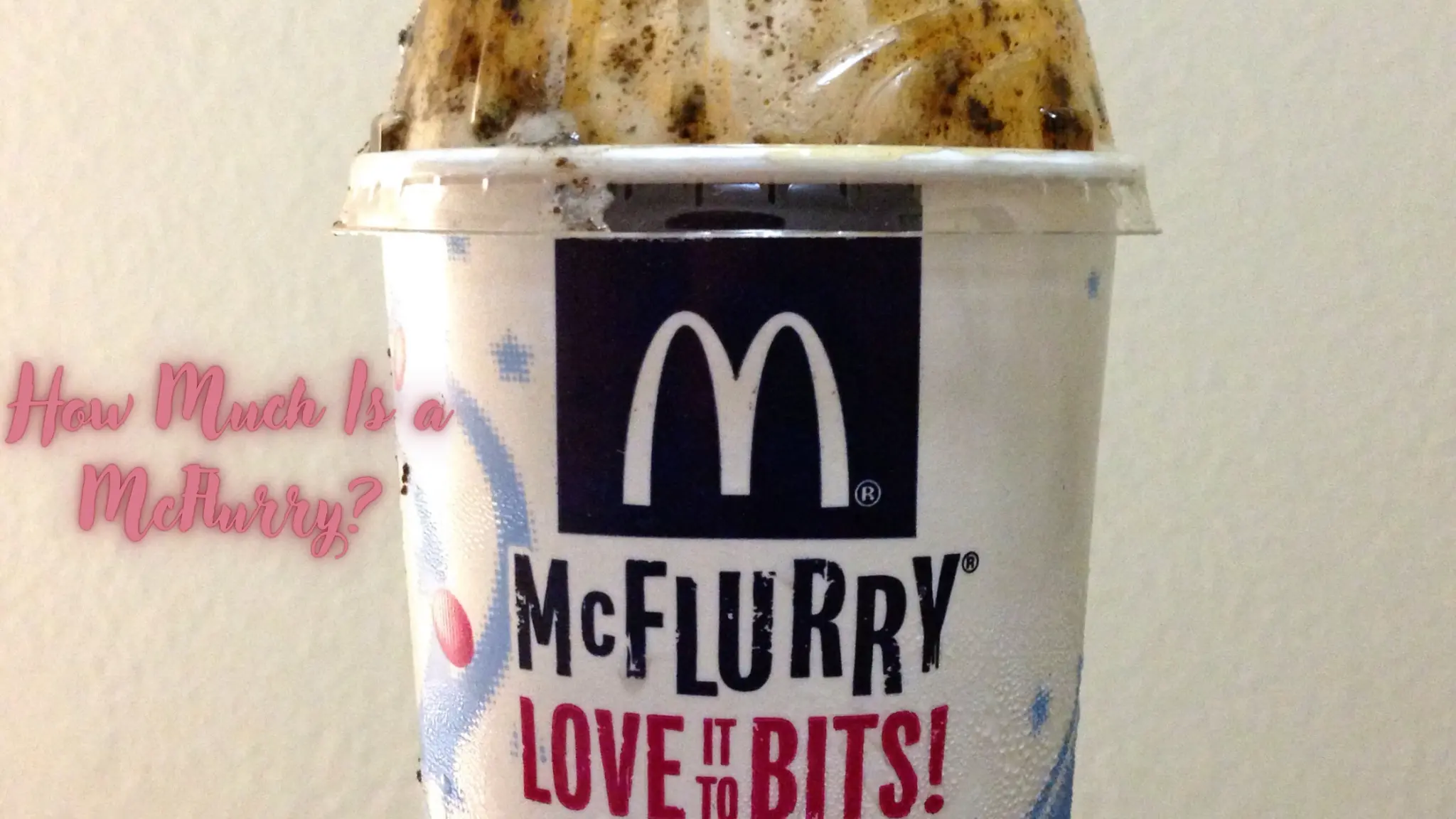 How Much Is a McFlurry?