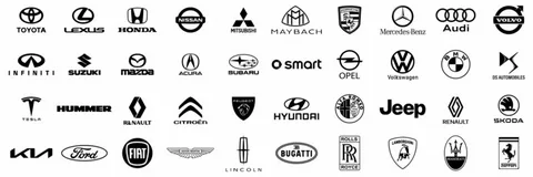 Automobile Logos with Names