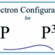 phosphorus electron configuration